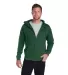 Delta Apparel 99300 Adult Unisex Heavyweight Fleec in Forest front view