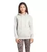 97200 Adult Unisex French Terry Hoodie in Oatmeal heather front view