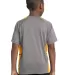 YST361 Sport-Tek® Youth Heather Colorblock Conten in Vnt he/gold back view