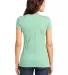 DT6501 District® - Juniors Very Important Tee® V Mint back view