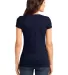 DT6501 District® - Juniors Very Important Tee® V New Navy back view