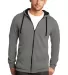 DT800 District® - Young Mens The Concert Fleece?? Grey front view