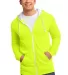 DT800 District® - Young Mens The Concert Fleece?? Neon Yellow front view