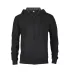 97300 Adult Unisex French Terry Zip Hoodie in Black e9t front view