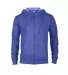 97300 Adult Unisex French Terry Zip Hoodie in Royal heather hn9 front view