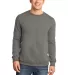 DT820 District® Young Mens The Concert Fleece™  Grey front view