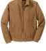 CSJ40 CornerStone® Washed Duck Cloth Flannel-Line in Duck brown