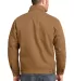 CSJ40 CornerStone® Washed Duck Cloth Flannel-Line Duck Brown back view