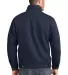 CSJ40 CornerStone® Washed Duck Cloth Flannel-Line Navy back view
