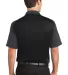 CS417 CornerStone® Select Snag-Proof Blocked Polo Black/Charcoal back view