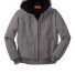 CSJ41 CornerStone® Washed Duck Cloth Insulated Ho in Metal grey