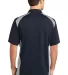 CS416 CornerStone® Select Snag-Proof Two Way Colo Dk Navy/Lt Gry back view