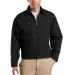 TLJ763 CornerStone® Tall Duck Cloth Work Jacket Black front view