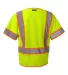1242-1243 ML Kishigo - Ultra-Cool™ Mesh Surveyor Lime back view