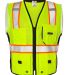 1513-1514 ML Kishigo - Black Series Heavy Duty Ves in Lime