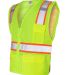 1163-1164 ML Kishigo - Solid Front Vest with Mesh  in Lime