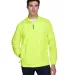 88183 Core 365  Men's Motivate Unlined Lightweight SAFETY YELLOW front view