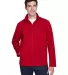88184 Core 365 Cruise Men's 2-Layer Fleece Bonded  CLASSIC RED front view