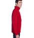 88184 Core 365 Cruise Men's 2-Layer Fleece Bonded  CLASSIC RED side view