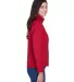 78184 Core 365 Cruise Ladies' 2-Layer Fleece Bonde CLASSIC RED side view