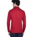 88192 Core 365 Pinnacle  Men's Performance Long Sl CLASSIC RED back view