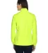 78183 Core 365 Motivate  Ladies' Unlined Lightweig SAFETY YELLOW back view