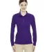 78192 Core 365 Pinnacle Ladies' Performance Long S CAMPUS PURPLE front view