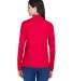78192 Core 365 Pinnacle Ladies' Performance Long S CLASSIC RED back view