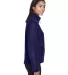 78190 Core 365 Journey  Ladies' Fleece Jacket CLASSIC NAVY side view