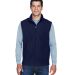 88191 Core 365 Journey  Men's Fleece Vest in Classic navy front view