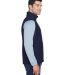 88191 Core 365 Journey  Men's Fleece Vest in Classic navy side view