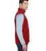 88191 Core 365 Journey  Men's Fleece Vest CLASSIC RED side view