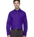 88193 Core 365 Operate  Men's Long Sleeve Twill Sh CAMPUS PURPLE front view