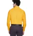 88193 Core 365 Operate  Men's Long Sleeve Twill Sh CAMPUS GOLD back view