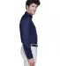 88193 Core 365 Operate  Men's Long Sleeve Twill Sh CLASSIC NAVY side view