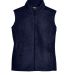 78191 Core 365 Journey  Ladies' Fleece Vest in Classic navy