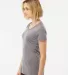 253 Tultex Ladies' Tri-Blend Tee with a Tear-Away  in Heather tri blend side view