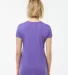 253 Tultex Ladies' Tri-Blend Tee with a Tear-Away  in Lilac tri blend back view