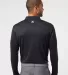 A186 adidas - ClimaLite Long Sleeve Polo Black/ White back view