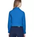 78193 Core 365 Ladies' Operate Long-Sleeve Twill S TRUE ROYAL back view