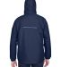 88189T Core 365 Men's Tall Brisk Insulated Jacket CLASSIC NAVY back view