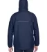88189T Core 365 Men's Tall Brisk Insulated Jacket CLASSIC NAVY back view