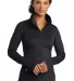 LOE700 OGIO® ENDURANCE Ladies Fulcrum Full-Zip Blacktop front view