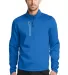 OE701 OGIO® ENDURANCE Fulcrum 1/4-Zip Electric Blue front view