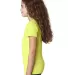 Next Level 3712 The Princess CVC in Neon yellow side view