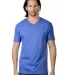MC1047 Cotton Heritage Men's Chicago Cotton V-Neck in Royal (discontinued) front view
