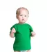 I1085 Cotton Heritage Little Rock Cotton Infant Te in Kelly green front view