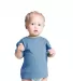 I1085 Cotton Heritage Little Rock Cotton Infant Te in Light blue front view