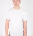 MC134 White Modal Cotton T-Shirt Front View front view