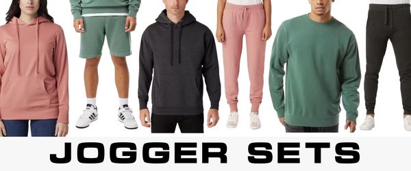 Wholesale Matching Hoodie and Jogger Sets for Men and Women